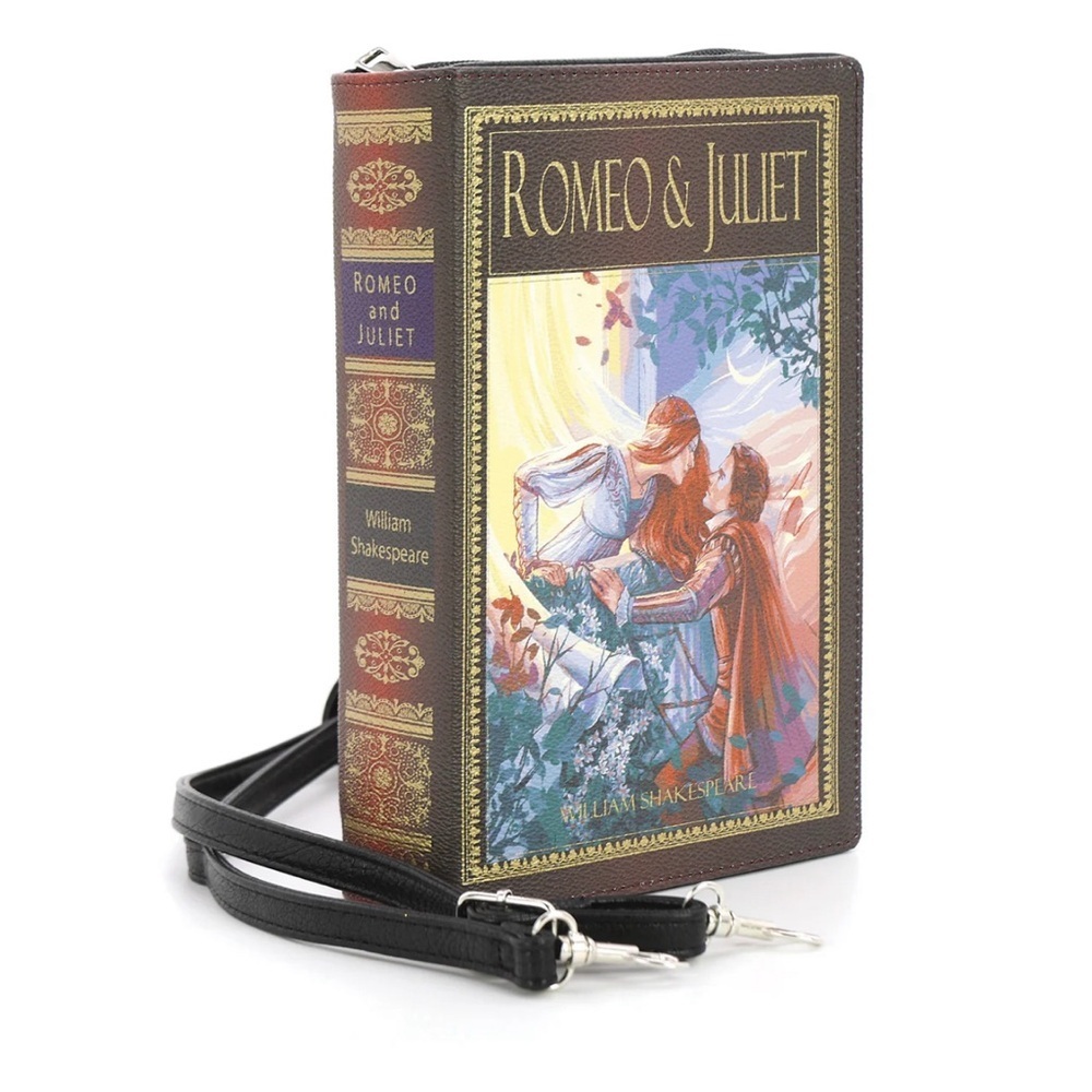 Romeo and Juliet Book Clutch/Crossbody Bag​​ - Picture 2 of 4